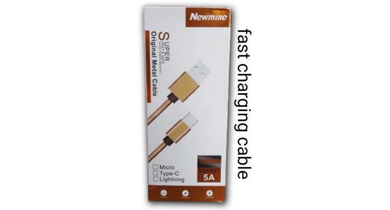 Newmine Super fast original Metal Cable