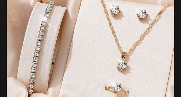 5Pcs Elegant Sets For Women Necklace