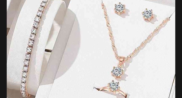 5Pcs Elegant Sets For Women Necklace