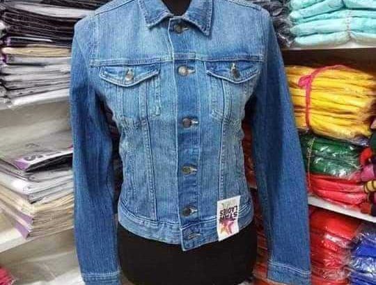 Sequence and embroidery work denim jacket size 32/44